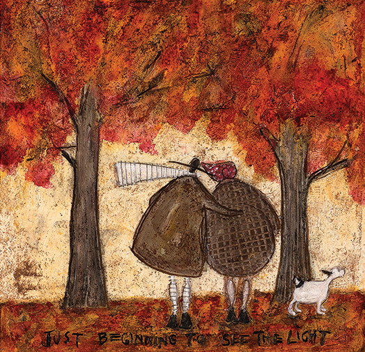 Just beginning to see the light Sam Toft